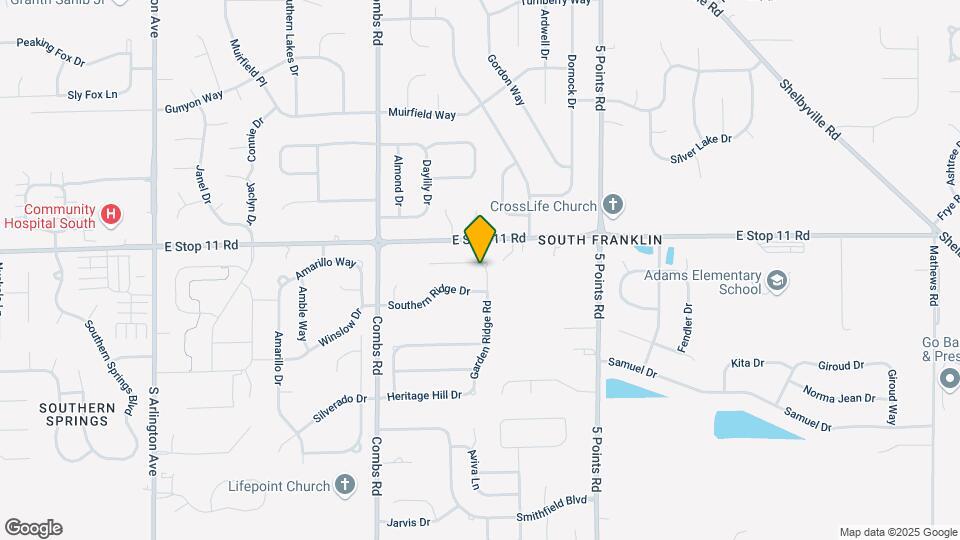 6723 Harvest Ridge Ct Map and Location Details