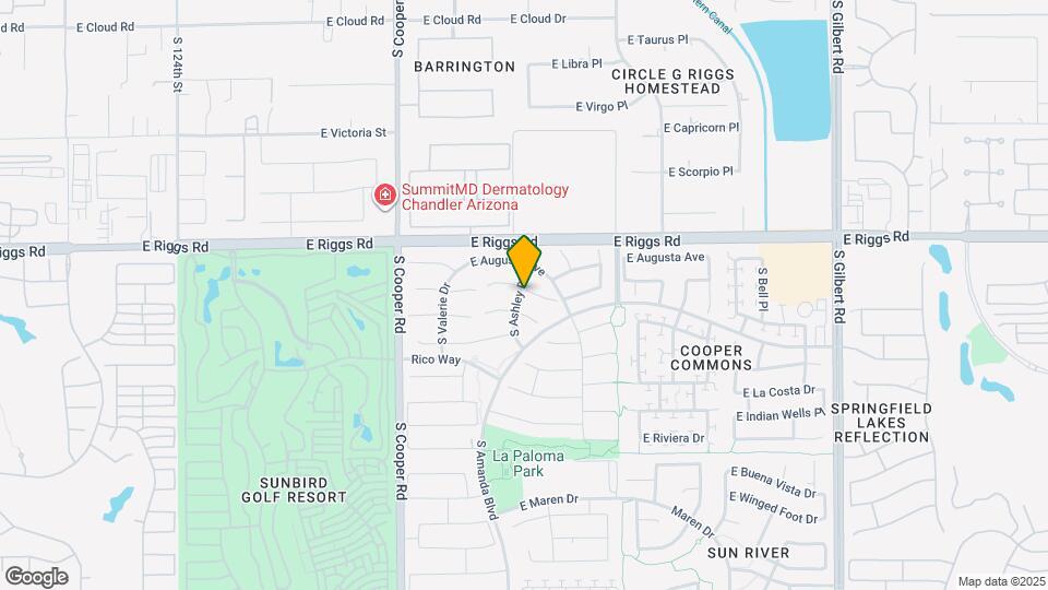 2283 E Torrey Pines Pl Map and Location Details