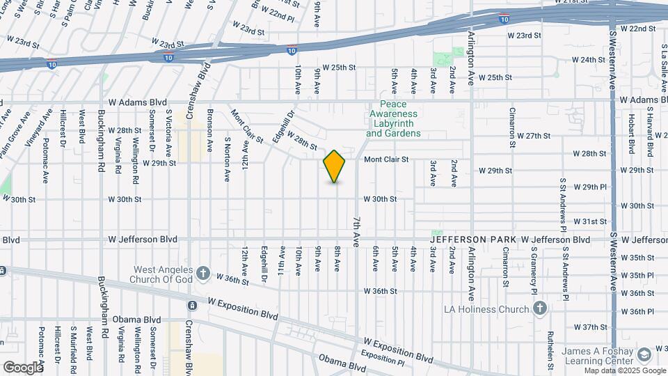 2937 8th Ave Mapa y Detalles de la Ubicación
