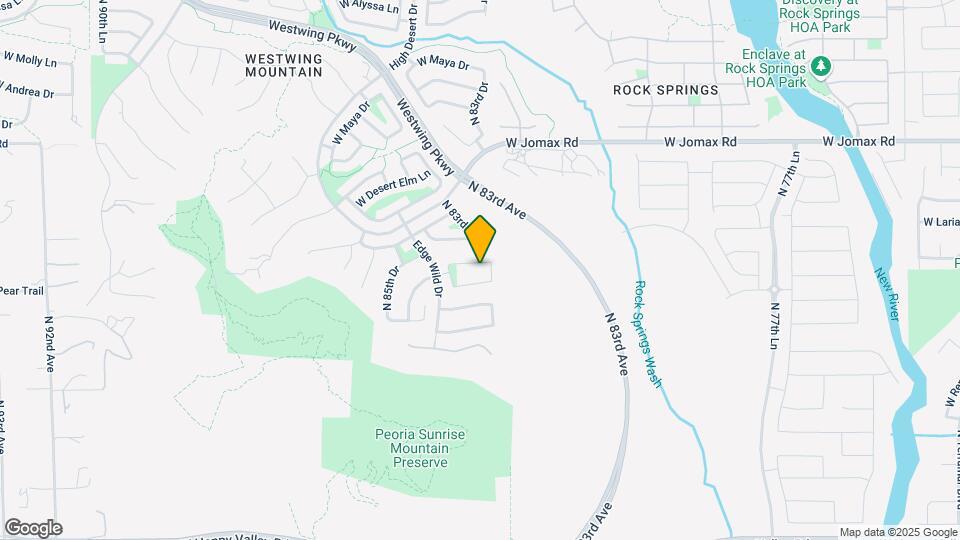 8341 W Staghorn Rd Mapa y Detalles de la Ubicación