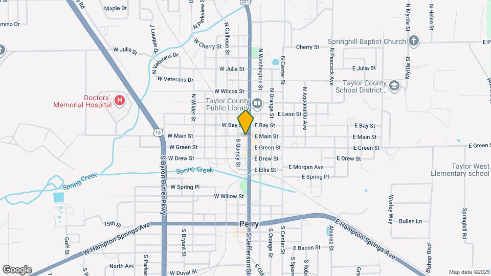 105 W Main St Map and Location Details