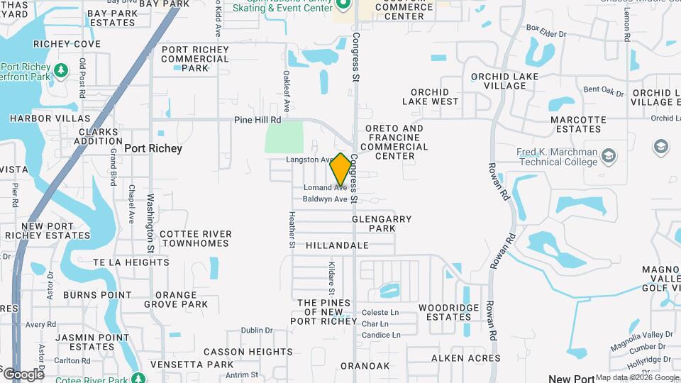 6430 Lomand Ave Map and Location Details