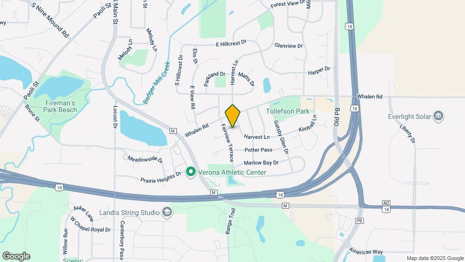 715 Ariel Ln Map and Location Details