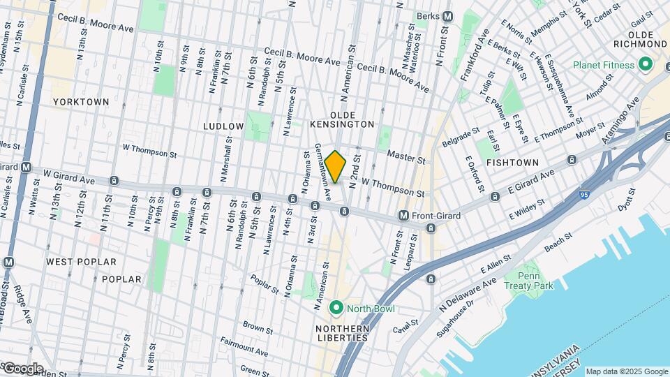 1240 Cadwallader St Map and Location Details
