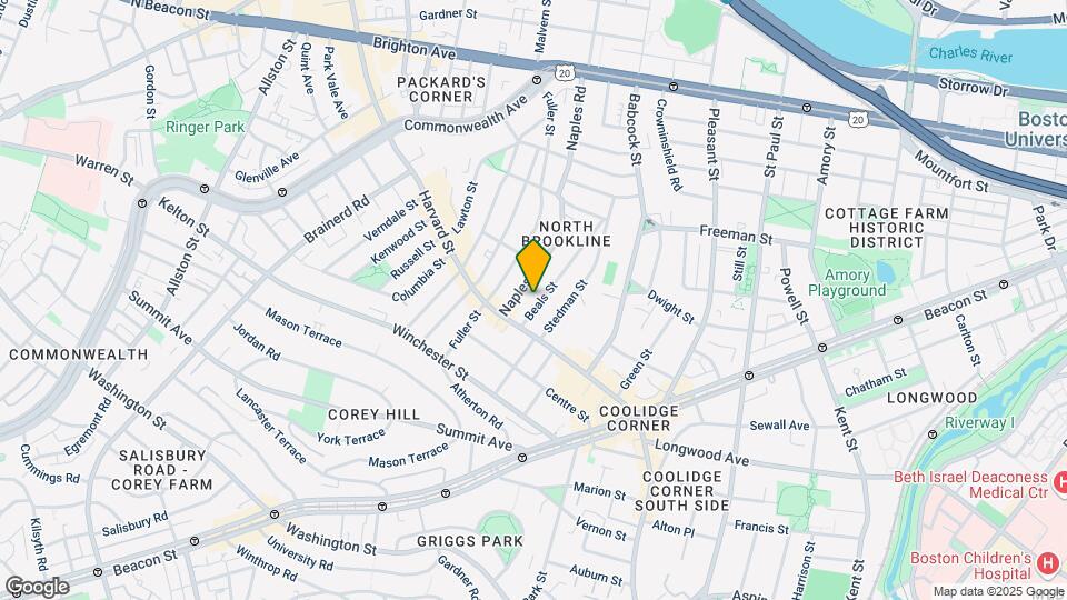 22 Beals St, Unit B3 Map and Location Details