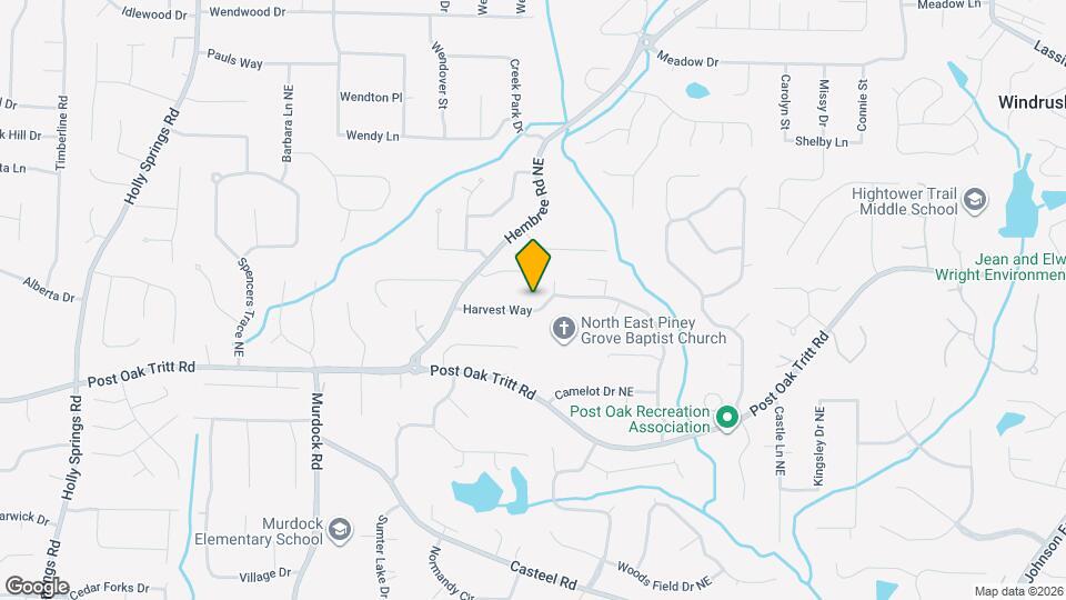 3297 Harvest Way Mapa y Detalles de la Ubicación