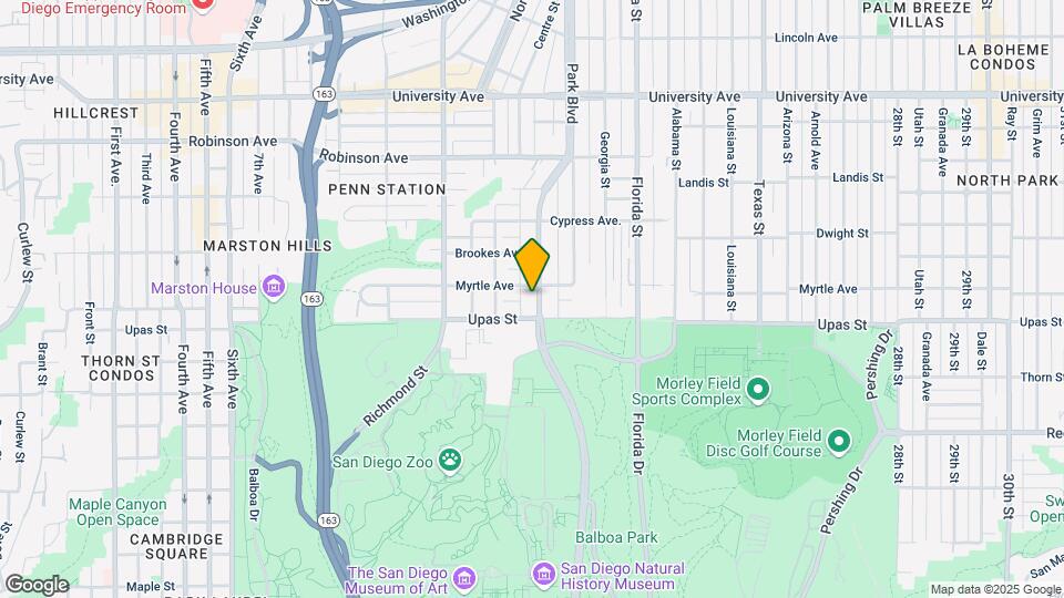 3430-3434 Park Blvd Map and Location Details