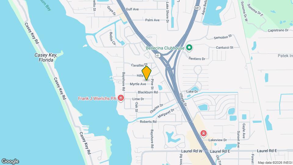 208 Myrtle Ave Map and Location Details