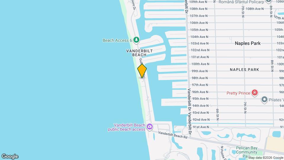 9811 Gulf Shore Dr Map and Location Details