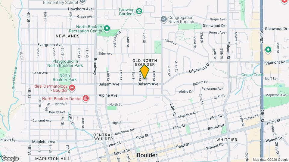 2815 17th St Map and Location Details