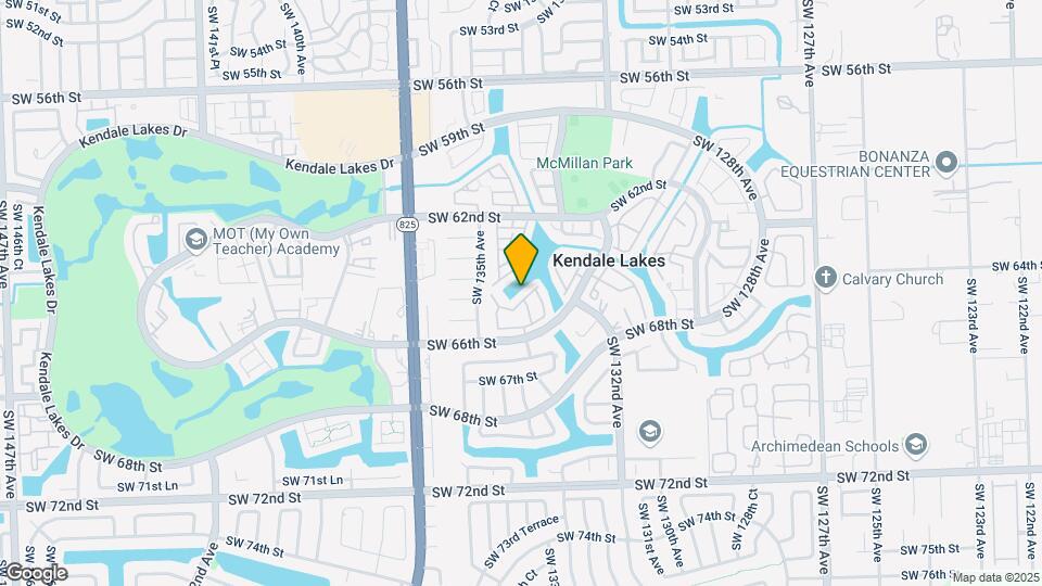 13337 SW 64th Ln Map and Location Details