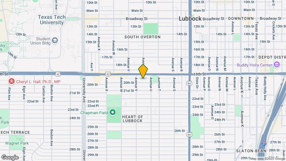 2114 20th St Map and Location Details