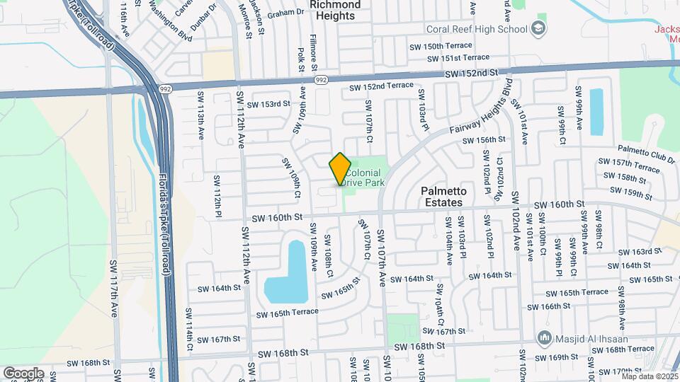 15851 SW 108th Ave Map and Location Details