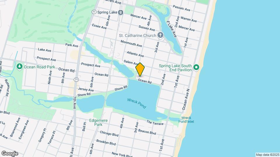 312 Ocean Rd Map and Location Details