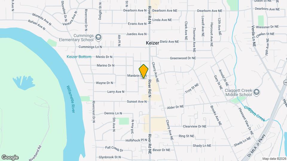 150 Manbrin Dr N Map and Location Details