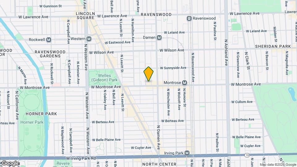 2028.1 W Montrose Ave Map and Location Details