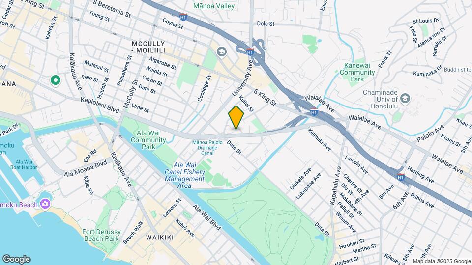 2534 Kapiolani Blvd Map and Location Details
