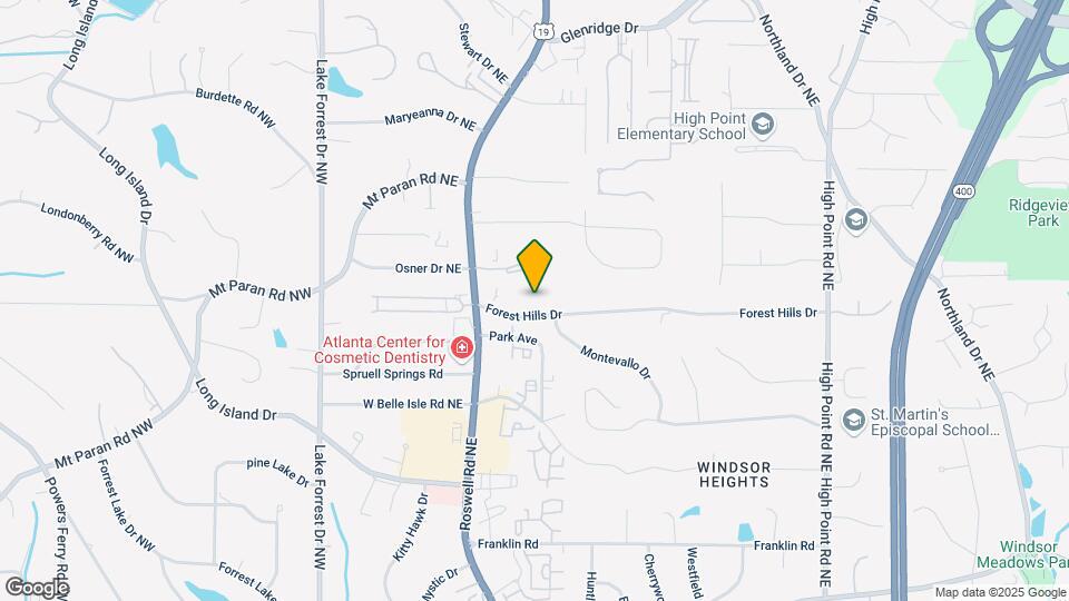 260 Forest Hills Dr Map and Location Details