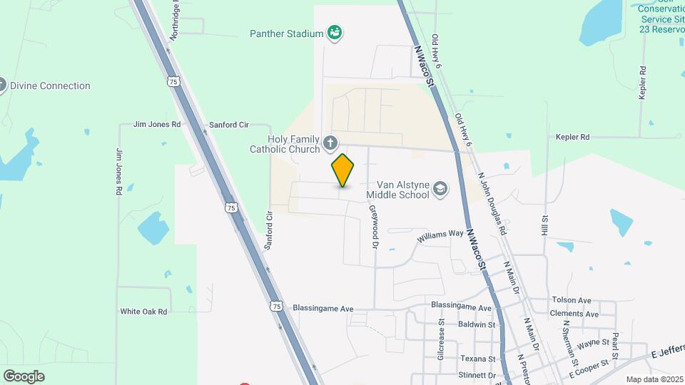 1305 Benwick Dr Map and Location Details