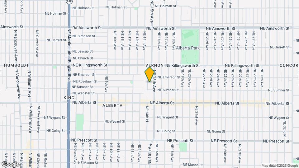 5238 NE 14th Pl Map and Location Details