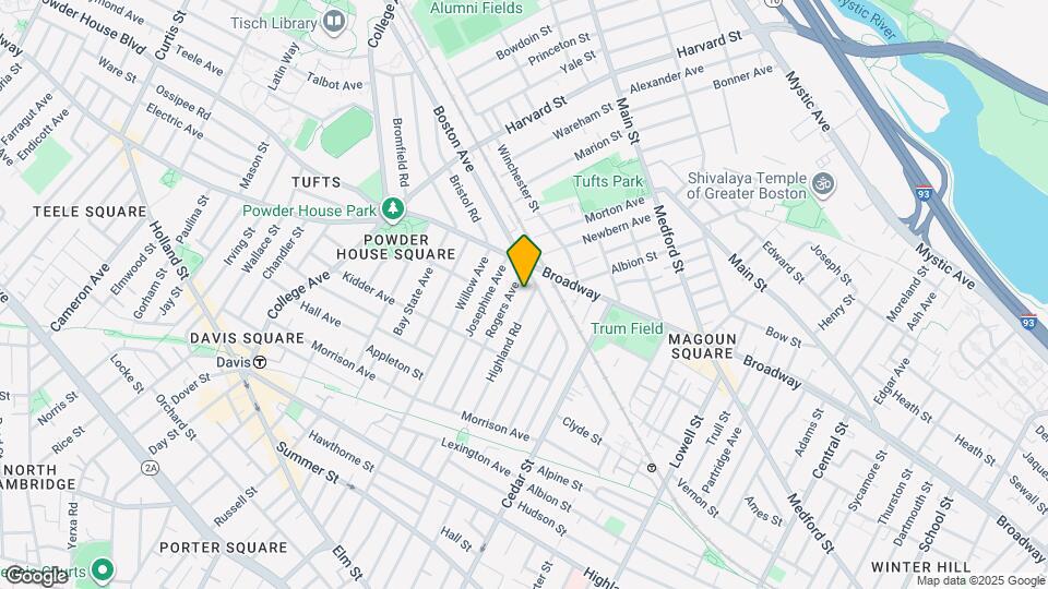 132 Highland Rd, Unit 136 Highland Ave Map and Location Details