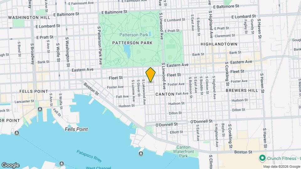 647 S Belnord Ave Map and Location Details