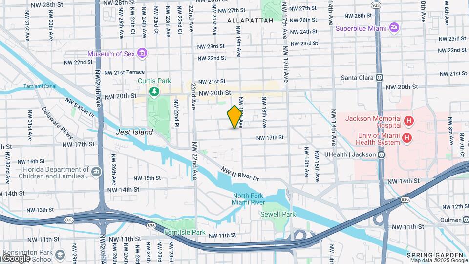 1930 NW 18th St Map and Location Details