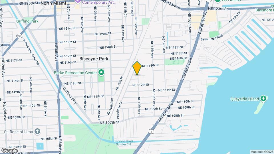 1165-1167 NE 113th St Map and Location Details