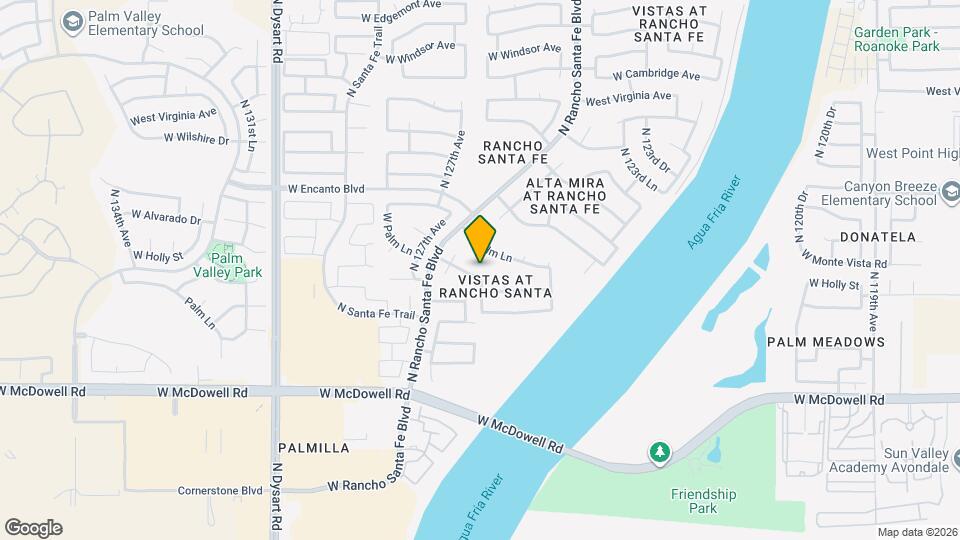 12554 W Holly St Mapa y Detalles de la Ubicación