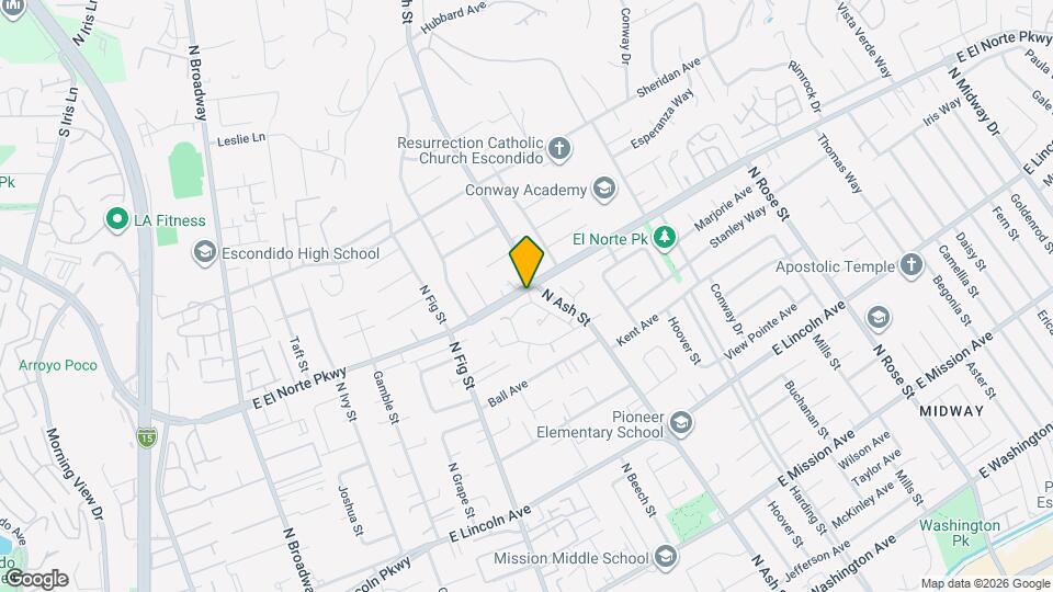 936 Venice Glen Map and Location Details