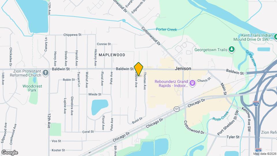 7550 Louise Ave Map and Location Details