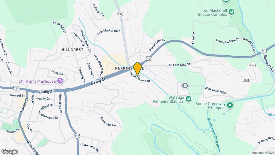 247 Daniel Boone Dr Ext Map and Location Details