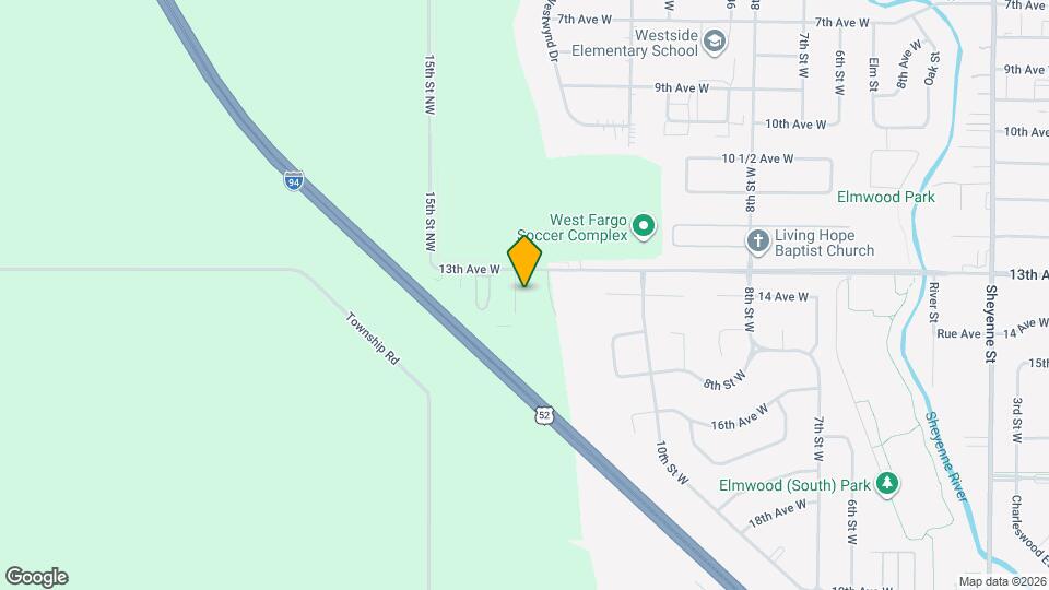 1319 13th St W Map and Location Details