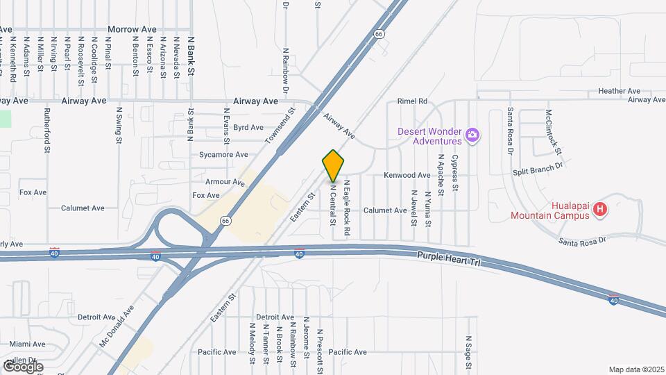 3327 N Central St Map and Location Details