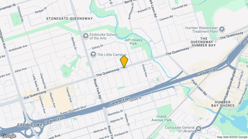 641A The Queensway Map and Location Details