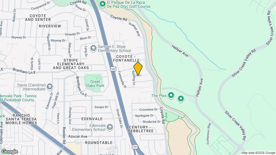 460 Latona Ct Map and Location Details