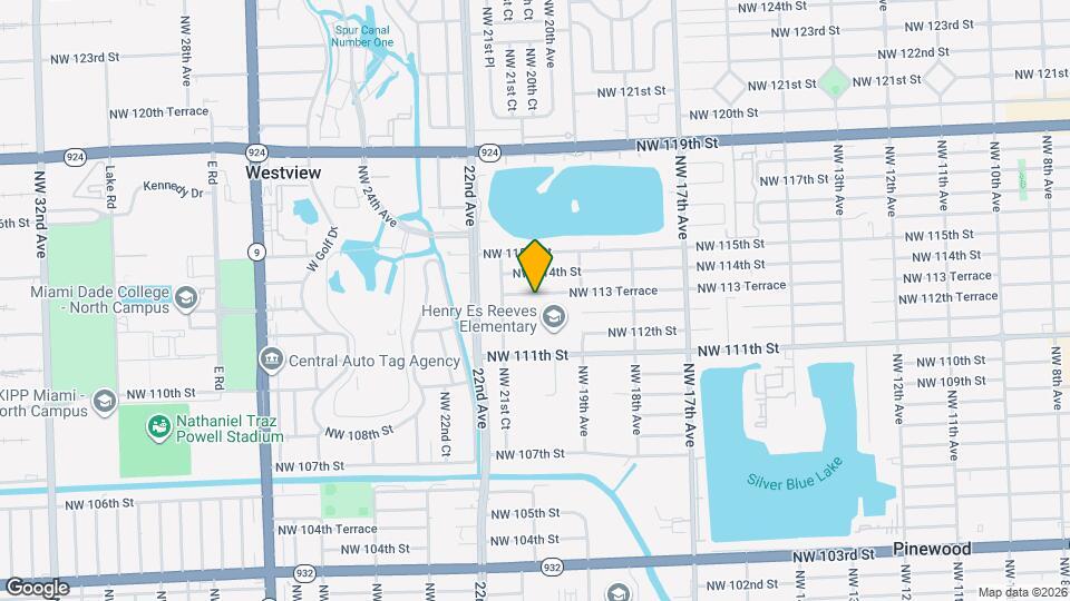 2060 NW 113 Terrace Map and Location Details