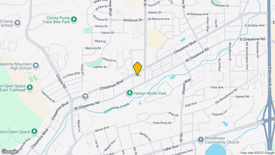 817 Cheyenne Blvd Map and Location Details