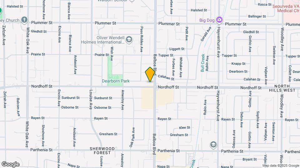 17014 Calahan St Map and Location Details