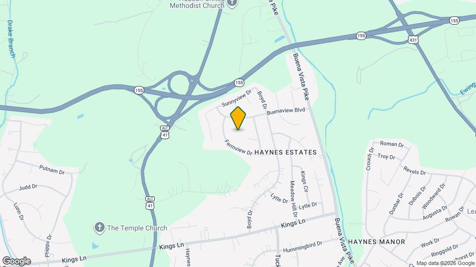 4116 Buenaview Ct Map and Location Details