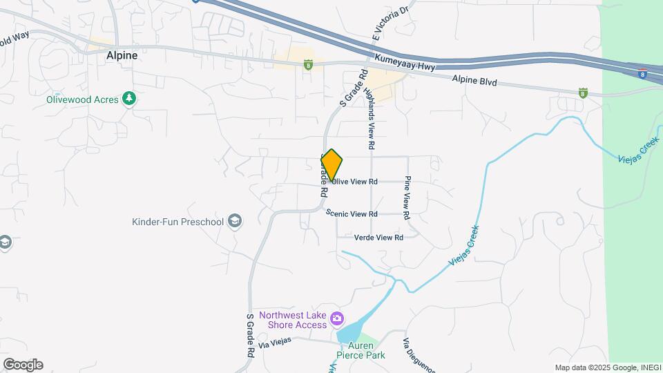 2815 S Grade Rd Map and Location Details