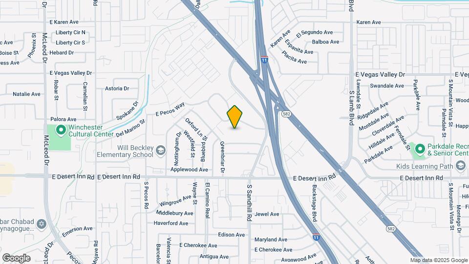 223 Greenbriar Townhouse Way Map and Location Details