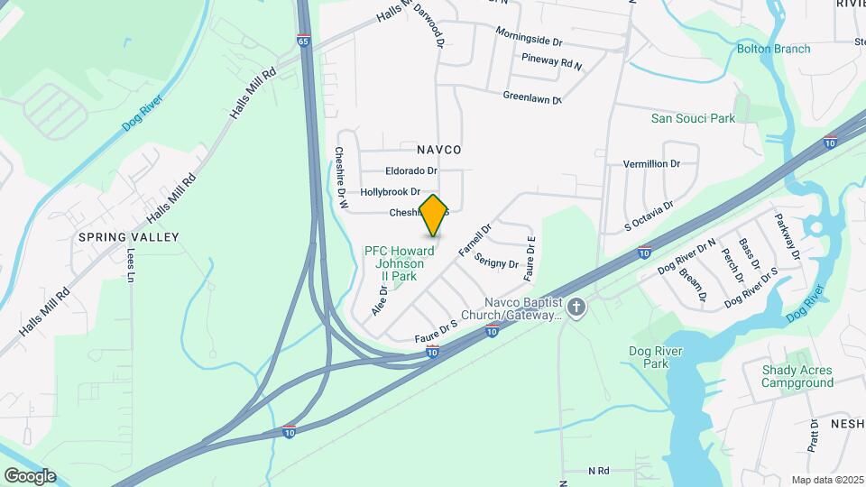 1678 Darwood Dr Map and Location Details