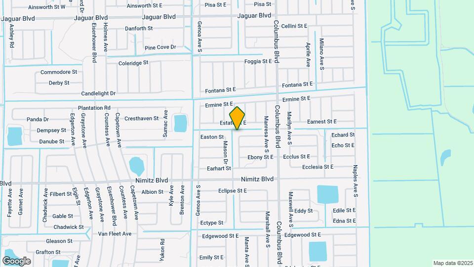 1161 Ebers St E Map and Location Details