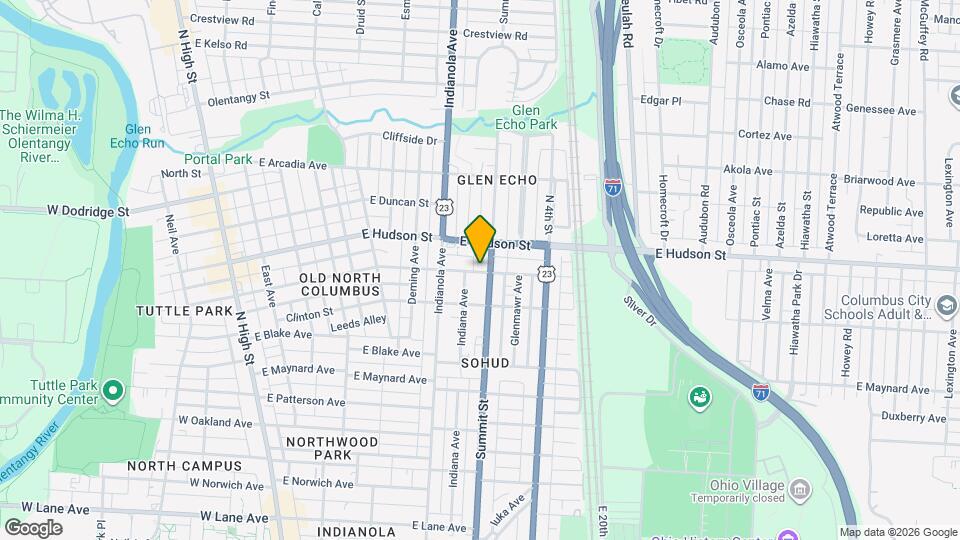 390 E Tompkins St Mapa y Detalles de la Ubicación