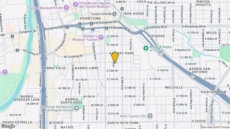 515 S 5th Ave, Unit 515 South 5th Avenue Map and Location Details