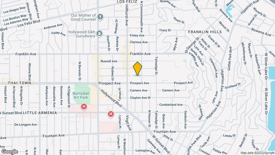 4416 Kingswell Ave Map and Location Details