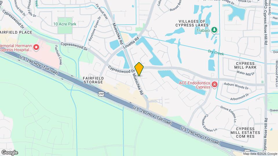 14319 Hancock Elm St Mapa y Detalles de la Ubicación