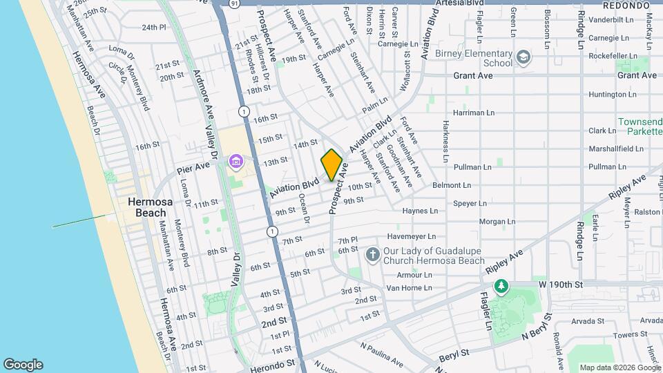 1077 10th St Map and Location Details