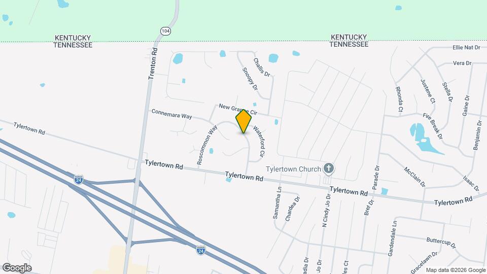 3878 Roscommon Way Map and Location Details